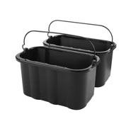 CUBETAS PARA CARRO DE LIMPIEZA RUBBERMAID 9T82